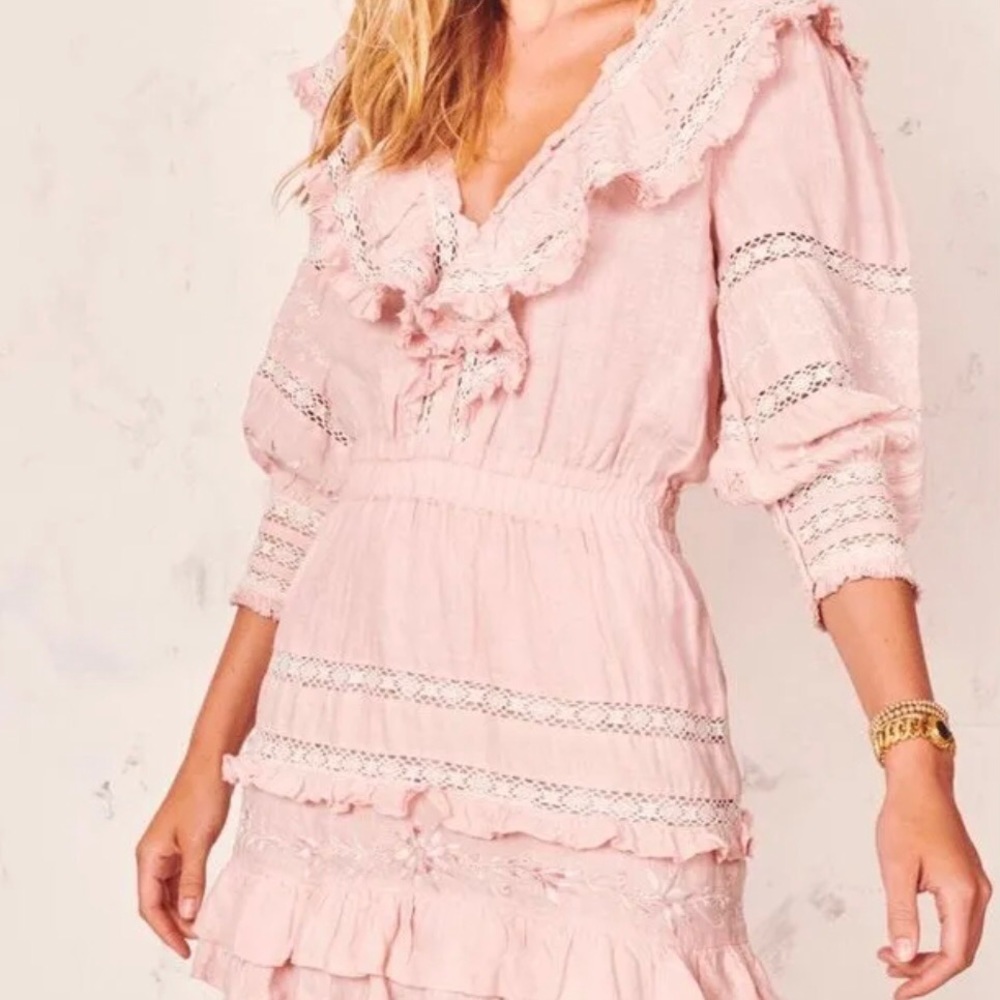 NWT LoveShackFancy Deacon dress size M